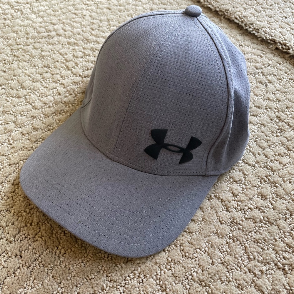 Under Armour gray athletic ball cap